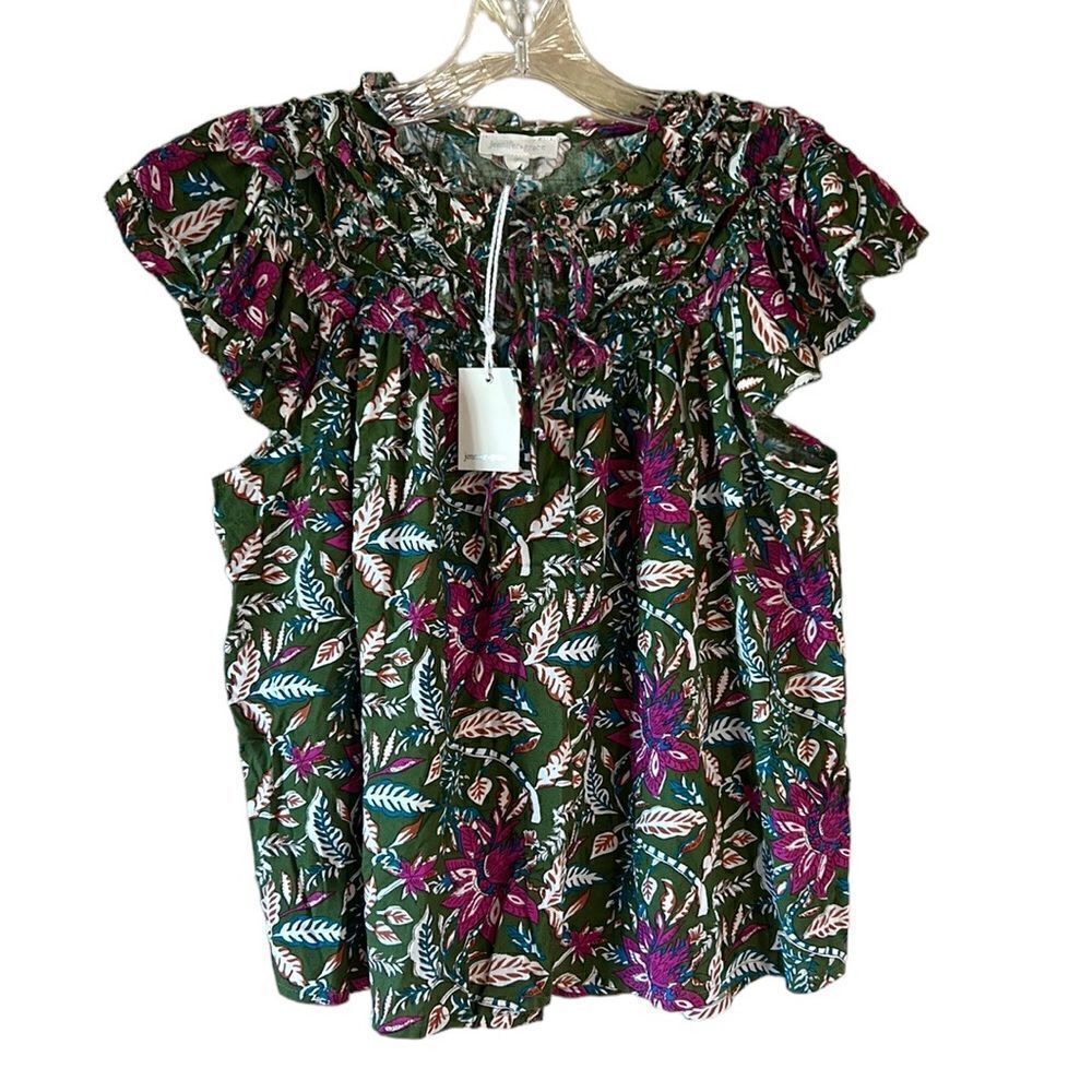 NEW Jennifer & Grace Koi Print Top